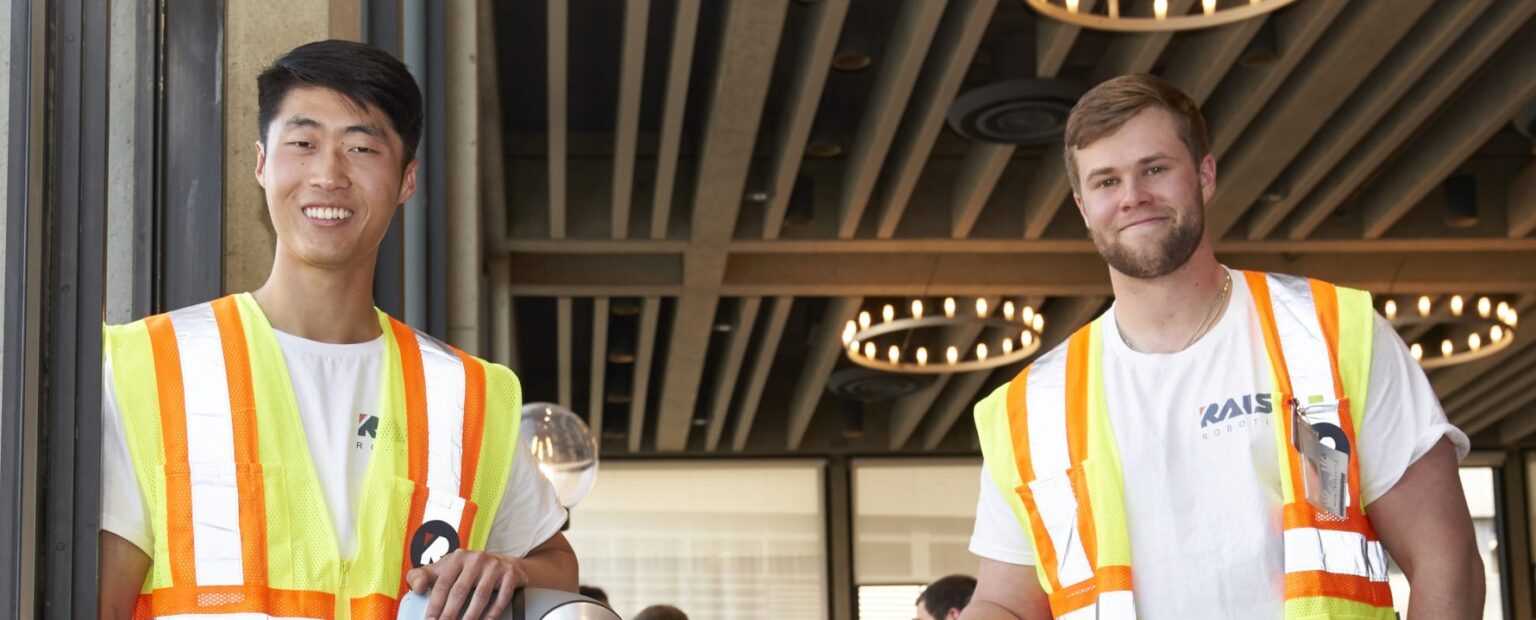 Gary Chen and Conley Oster, Co-Founders of Raise Robotics